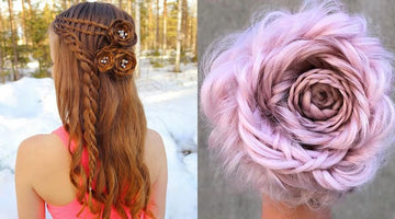 Six Dope Ways To Create Braided Rose Hairstyles