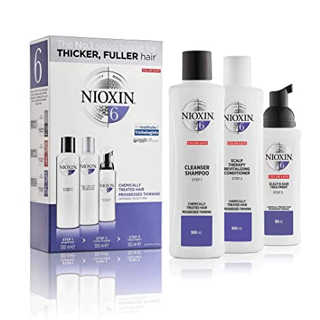 Nioxin System 6 Kit - Chemically Treated Hair , Progressed Thinning